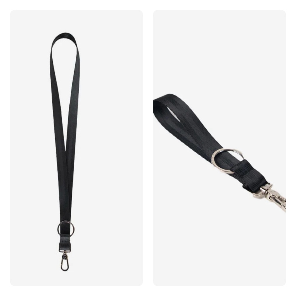 Harvey’s Seatbelt black lanyard & Click N Go keychain / NEW / sealed packaging